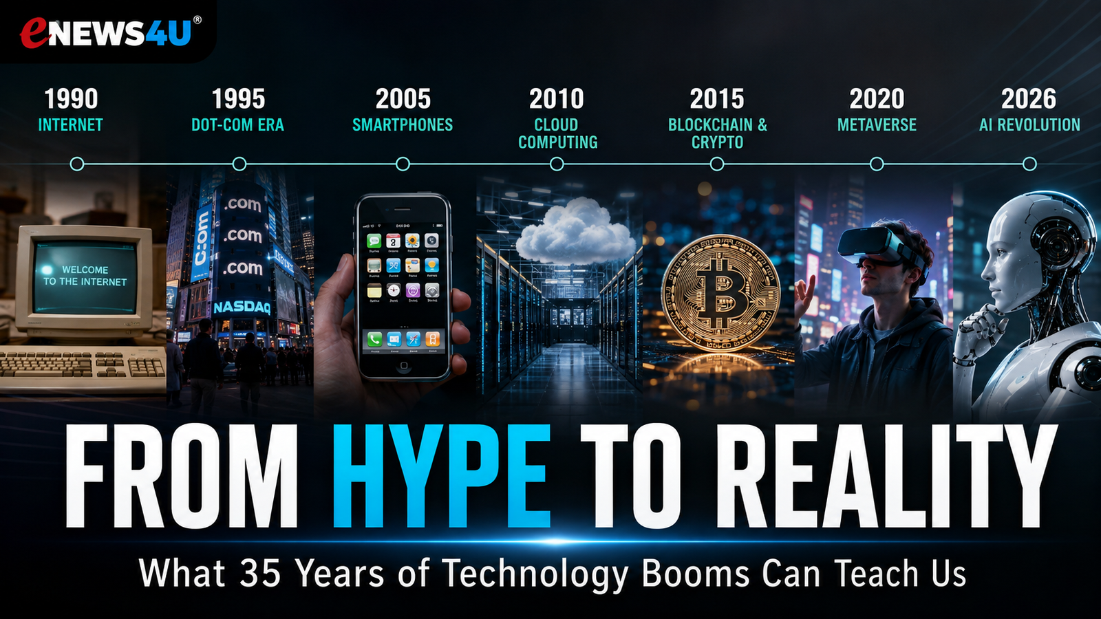 From the Internet Boom to the AI Frenzy: How Technology Hype Has Changed from 1990 to 2026